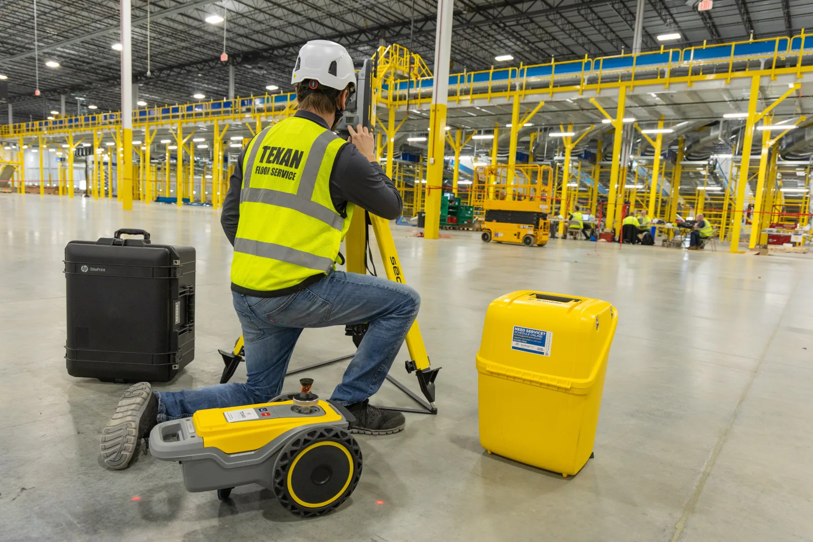 Distribution & Logistics Commercial Flooring Solutions by Texan Floor Service in Houston, Texas