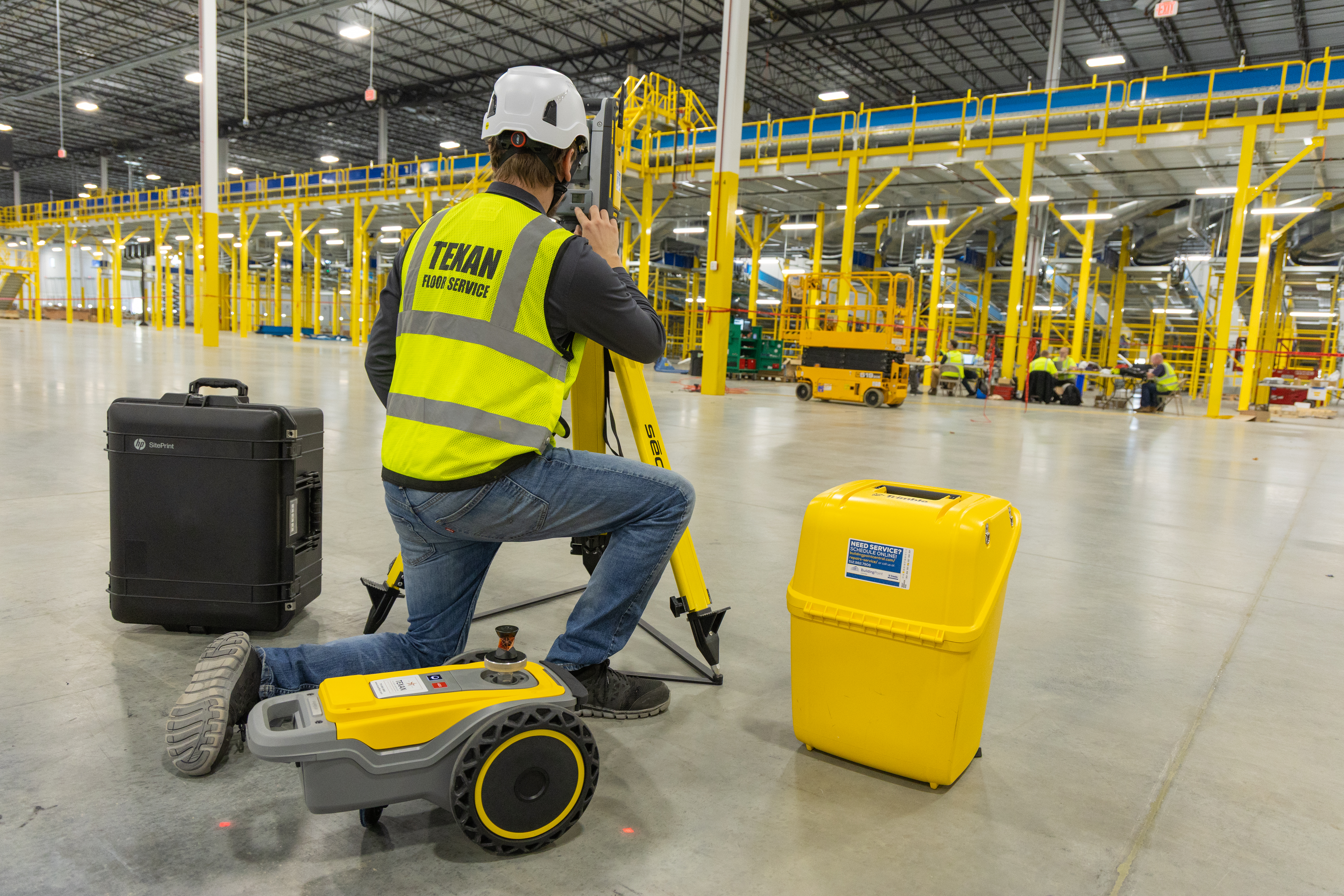 Distribution &amp; Logistics Commercial Flooring Solutions by Texan Floor Service in Houston, Texas