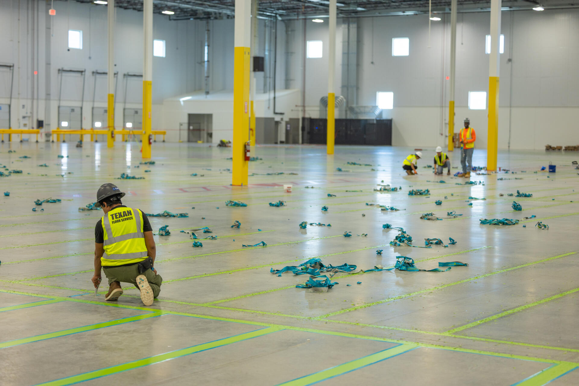 Target Distribution Center. - Commercial Flooring Project Image 12 by Texan Floor Service | Target Corporation