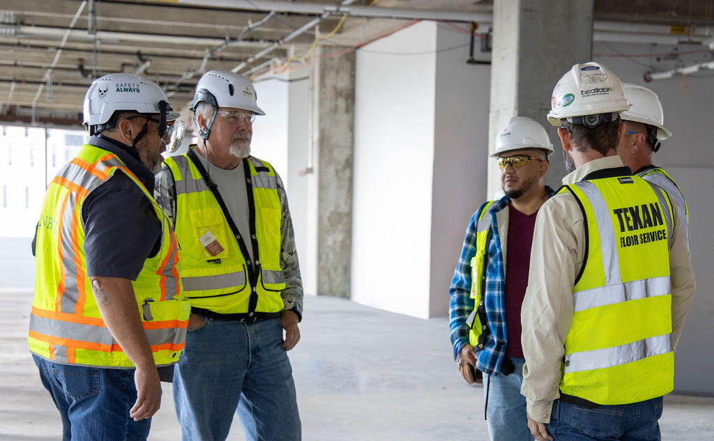Baylor Construction - Commercial Flooring Project Image 3 by Texan Floor Service | Baylor Construction