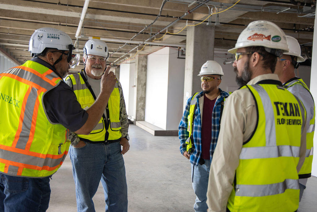 Baylor Construction - Commercial Flooring Project Image 4 by Texan Floor Service | Baylor Construction