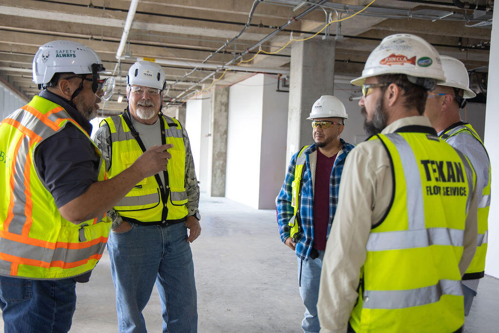 Baylor Construction - Commercial Flooring Project Image 5 by Texan Floor Service | Baylor Construction
