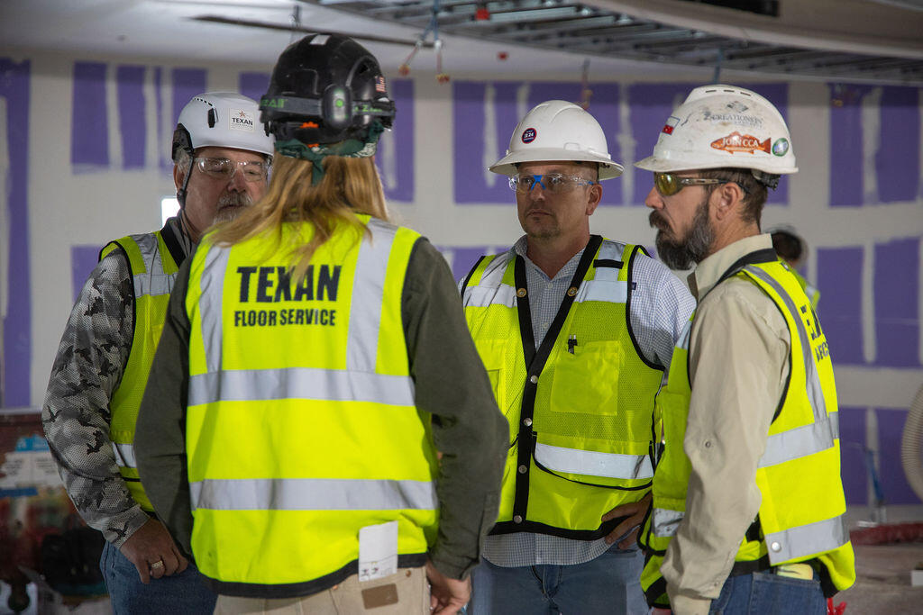 Baylor Construction - Commercial Flooring Project Image 14 by Texan Floor Service | Baylor Construction