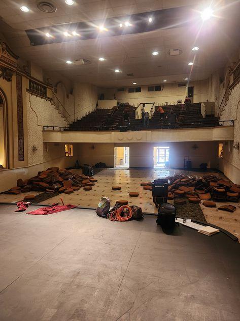 Crighton Theater - Commercial Flooring Project Image 1 by Texan Floor Service | CRIGHTON THEATER